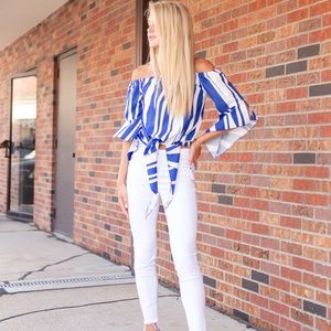 Off the shoulder top